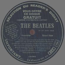 fr fl 1980 - Promo Flexi Record For - The Beatles Box - Reader's Digest - Made In France Frensh Text - Lyntone - LYN 9810 - pic 2