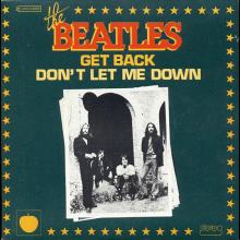 THE BEATLES DISCOGRAPHY FRANCE - OLDIES BUT GOLDIES - 010 L2-P2 - GETBACK / DON'T LET ME DOWN - E 2C 010-04084  - pic 1