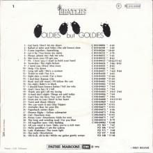 THE BEATLES DISCOGRAPHY FRANCE - OLDIES BUT GOLDIES - 010 L1-P3 - GETBACK / DON'T LET ME DOWN - E 2C 010-04084 - pic 5