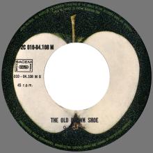 THE BEATLES DISCOGRAPHY FRANCE - OLDIES BUT GOLDIES - 020 L2-P3 - THE BALLAD OF JOHN AND YOKO/THE OLD BROWN SHOE- E 2C 010-04108 - pic 4