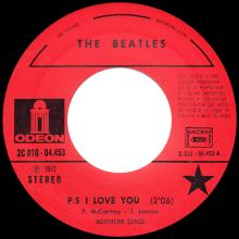 THE BEATLES DISCOGRAPHY FRANCE - OLDIES BUT GOLDIES - 070 L6-P1 - P.S. I LOVE YOU / I WANT TO HOLD YOUR HAND - E 2C 010-04453 - pic 1