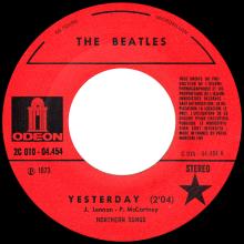 THE BEATLES DISCOGRAPHY FRANCE - OLDIES BUT GOLDIES - 080 L7-P2 - YESTERDAY / THE NIGHT BEFORE - E 2C 010-04454 - pic 3