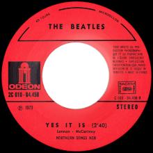 THE BEATLES DISCOGRAPHY FRANCE - OLDIES BUT GOLDIES - 120 L6-P3 - TICKET TO RIDE / YES IT IS -E 2C 010-04458 - pic 1