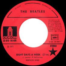 THE BEATLES DISCOGRAPHY FRANCE - OLDIES BUT GOLDIES - 130 L6-P1 - EIGHT DAYS A WEEK / I'M A LOSER - E 2C 010-04459 - pic 3