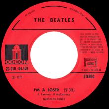 THE BEATLES DISCOGRAPHY FRANCE - OLDIES BUT GOLDIES - 130 L6-P1 - EIGHT DAYS A WEEK / I'M A LOSER - E 2C 010-04459 - pic 1