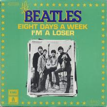THE BEATLES DISCOGRAPHY FRANCE - OLDIES BUT GOLDIES - 131 L6-P3 - EIGHT DAYS A WEEK / I'M A LOSER - E 2C 010-04459 - pic 1