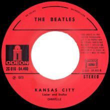 THE BEATLES DISCOGRAPHY FRANCE - OLDIES BUT GOLDIES - 140 L6-P1 - I FEEL FINE / KANSAS CITY - E 2C 010-04460 - pic 1