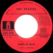 THE BEATLES DISCOGRAPHY FRANCE - OLDIES BUT GOLDIES - 160 L6-P1 - NO REPLY / BABY'S IN BLACK - E 2C 010-04462 - pic 4