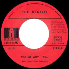 THE BEATLES DISCOGRAPHY FRANCE - OLDIES BUT GOLDIES - 170 L6-P1 - I SHOULD HAVE KNOWN BETTER / TELL ME WHY - E 2C 010-04463 - pic 4
