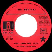 THE BEATLES DISCOGRAPHY FRANCE - OLDIES BUT GOLDIES - 180 L6-P1 - AND I LOVE HER / IF I FELL - E 2C 010-04464 - pic 3