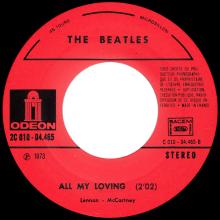 THE BEATLES DISCOGRAPHY FRANCE - OLDIES BUT GOLDIES - 190 L6-P1 - THANK YOU GIRL / ALL MY LOVING - E 2C 010-04465  - pic 4
