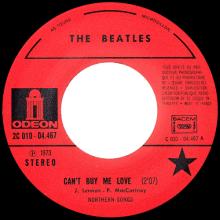 THE BEATLES DISCOGRAPHY FRANCE - OLDIES BUT GOLDIES - 210 L6-P1 - CAN'T BUY ME LOVE / YOU CAN'T DO THAT - E 2C 010-04467 - pic 3