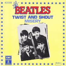THE BEATLES DISCOGRAPHY FRANCE - OLDIES BUT GOLDIES - 230 L6-P1 - TWIST AND SHOUT / MISERY - E 2C 010-04469 - pic 1