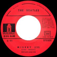 THE BEATLES DISCOGRAPHY FRANCE - OLDIES BUT GOLDIES - 230 L6-P1 - TWIST AND SHOUT / MISERY - E 2C 010-04469 - pic 4