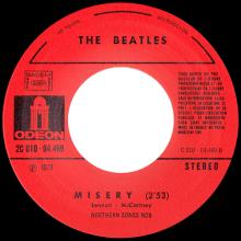 THE BEATLES DISCOGRAPHY FRANCE - OLDIES BUT GOLDIES - 230 L7-P2 - TWIST AND SHOUT / MISERY - E 2C 010-04469 - pic 4