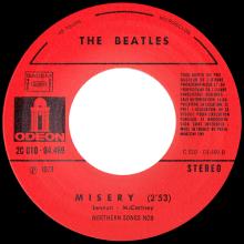 THE BEATLES DISCOGRAPHY FRANCE - OLDIES BUT GOLDIES - 230 L7-P2 - TWIST AND SHOUT / MISERY - E 2C 010-04469 - pic 1