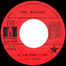 THE BEATLES DISCOGRAPHY FRANCE - OLDIES BUT GOLDIES - 240 L7-P2 - WE CAN WORK IT OUT / DAY TRIPPER - E 2C 010-04470 - pic 3