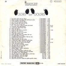 THE BEATLES DISCOGRAPHY FRANCE - OLDIES BUT GOLDIES - 250 L6-P3 - MICHELLE / RUN FOR YOUR LIFE - E 2C 010-04471 - pic 5