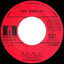 THE BEATLES DISCOGRAPHY FRANCE - OLDIES BUT GOLDIES - 260 L6-P1 - PAPERBACK WRITER / RAIN - E 2C 010-04472 - pic 4