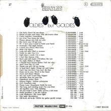 THE BEATLES DISCOGRAPHY FRANCE - OLDIES BUT GOLDIES - 270 L6-P1 - ELEANOR RIGBY / YELLOW SUBMARINE - E 2C 010-04473 - pic 5