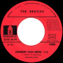 THE BEATLES DISCOGRAPHY FRANCE - OLDIES BUT GOLDIES - 290 L6-P1 - PENNY LANE / STRAWBERRY FIELDS FOREVER - E 2C 010-04475 - pic 1