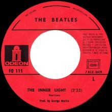 THE BEATLES DISCOGRAPHY FRANCE - OLDIES BUT GOLDIES - 340 L6-P1 - LADY MADONNA / THE INNER LIGHT - E FO.111 - pic 1