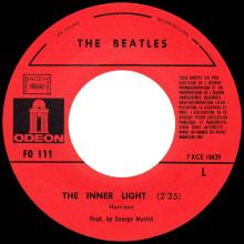THE BEATLES DISCOGRAPHY FRANCE - OLDIES BUT GOLDIES - 340 L7-P2 - LADY MADONNA / THE INNER LIGHT - E FO.111 - pic 4