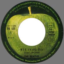 THE BEATLES DISCOGRAPHY FRANCE - OLDIES BUT GOLDIES - 350 L4-P1 - HEY JUDE / REVOLUTION - E FO.127 - pic 3