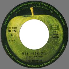THE BEATLES DISCOGRAPHY FRANCE - OLDIES BUT GOLDIES - 350 L4-P1 - HEY JUDE / REVOLUTION - E FO.127 - pic 1