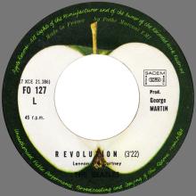 THE BEATLES DISCOGRAPHY FRANCE - OLDIES BUT GOLDIES - 350 L4-P1 - HEY JUDE / REVOLUTION - E FO.127 - pic 4