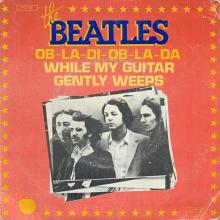 THE BEATLES DISCOGRAPHY FRANCE - OLDIES BUT GOLDIES - 360 L2-P2- OB-LA-DI-OB-LA-DA / WHILE MY GUITAR GENTLY WEEPS - E FO.148 - pic 1