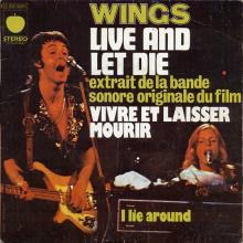 fr07a,b Live And Let Die ⁄ I Lie Around 2C 006-0536 - pic 1