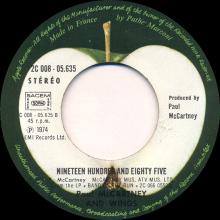 fr11 Band On The Run ⁄ Nineteen Hundred And Eighty Five 2C 008-05635 - pic 1