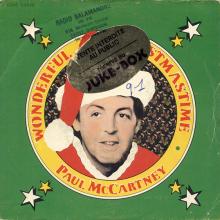 fr25a Wonderful Christmastime ⁄ Rudolph The Red-Nosed Reggae 2C 008-63435 - pic 1