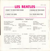 THE BEATLES FRANCE EP - D - 1971 06 00 - MEO 112 - SLEEVE 1 - LABEL A - SACEM REISSUE - pic 1