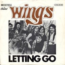 ger14 Letting Go ⁄ You Gave Me The Answer 1C 006-96 940 - pic 1