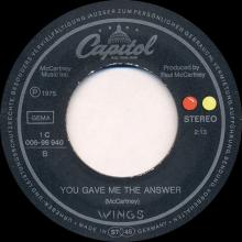 ger14 Letting Go ⁄ You Gave Me The Answer 1C 006-96 940 - pic 1
