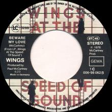 ger17 Let ' Em In ⁄ Beware My Love 1C 006-98062 - pic 1