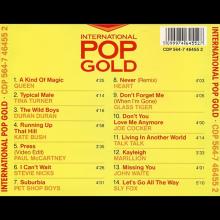 1986 - SAMPLER - INTERNATIONAL POP GOLD - PRESS - CDP 564-7 46455 2 MO  - pic 1
