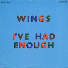 ger21 I've Had Enough ⁄ Deliver Your Children 1C 006-61260 - pic 1