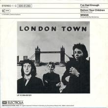 ger21 I've Had Enough ⁄ Deliver Your Children 1C 006-61260 - pic 1