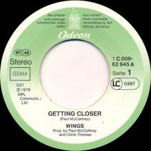 ger24 Getting Closer ⁄ Spin It On 1C 006-62945 - pic 1