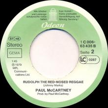 ger25 Wonderful Christmastime ⁄ Rudolph The Red-Nosed Reggae 1C 006-63435 - pic 1