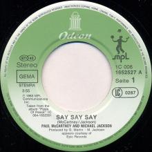 ger32 Say Say Say ⁄ Ode To A Koala Bear 1C 006 1652527 - pic 1