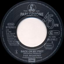 ger42 Once Upon A Long Ago ⁄ Back On My Feet 1C 006-20 2185 7 - pic 1