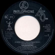 ho35 No More Lonely Nights 1A 006 20 0349 7 - pic 1