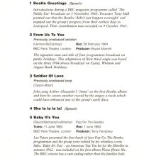 1994 Hol promo -Live At The BBC - Album Sampler - CDPCSPDJ 7261 - pic 10