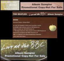 1994 Hol promo -Live At The BBC - Album Sampler - CDPCSPDJ 7261 - pic 4