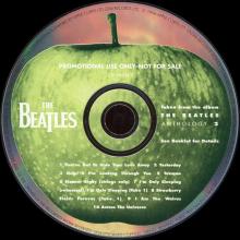 1996 Hol The Beatles Anthology 2 -promo- CD ANTH 2 -1 - pic 3