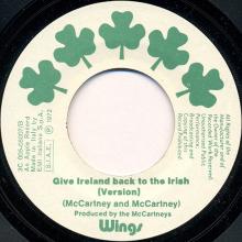 it03 Give Ireland Back To The Irish (Version) 3C 006-05007 - pic 1